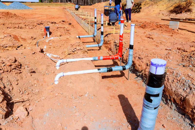 Pvc Pipe Placement
